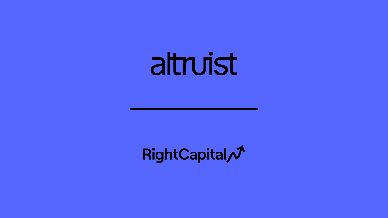 Announcing Altruist&rsquo;s integration with RightCapital