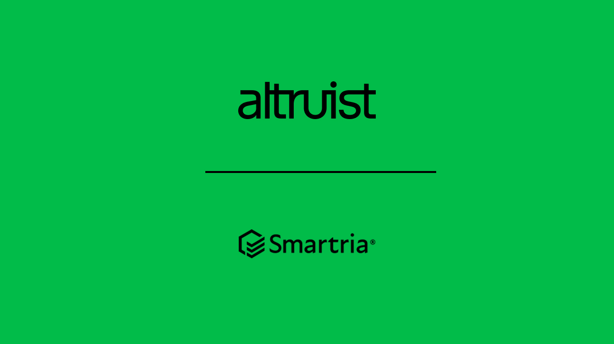 Introducing the Altruist + Smartria Integration for trade monitoring