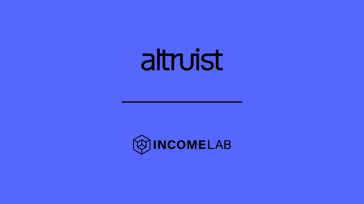 Streamline Retirement Income Management with Altruist + Income Lab