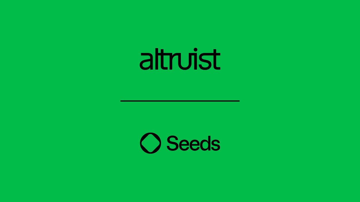 Altruist and Seeds partnership