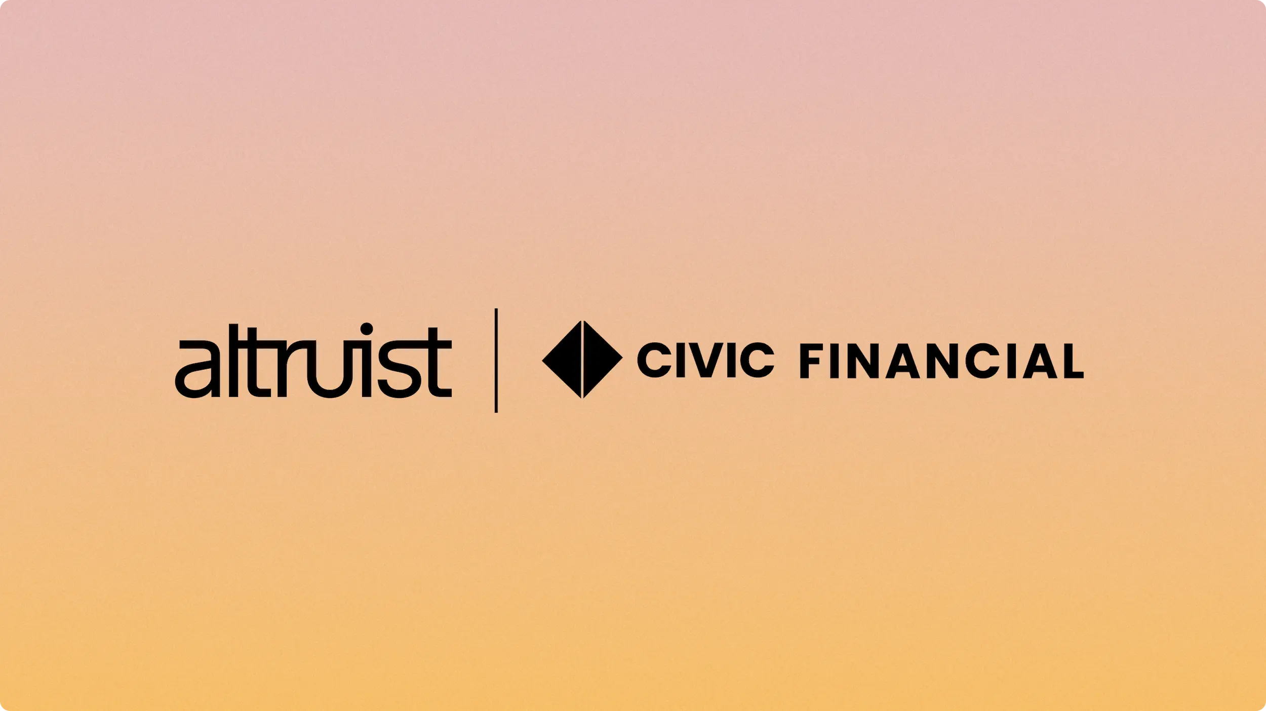 Civic Financial Selects Altruist as Exclusive Custodian and Wealth Management Platform